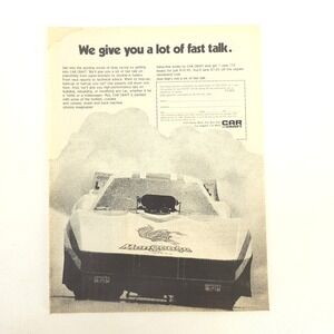 1979 Tom The Mongoose McEwen Corvette Funny Car Print Ad Drag Race Garage Decor